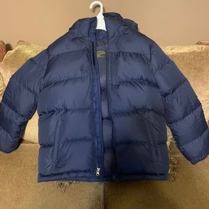 Navy Blue Ralph Lauren Kids Coat